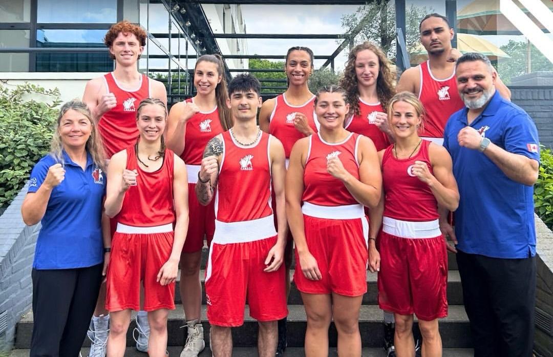 Team Canada at the 2026 Eindhoven Box Cup