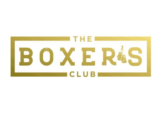 the boxer's club event logo