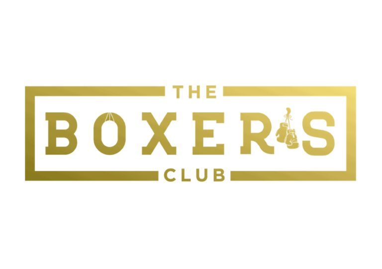 the boxer's club event logo